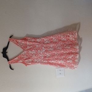 Francescas Collections salmon dress floral size medium